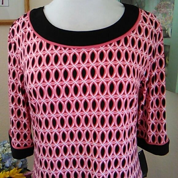 NWT R & K Knit Shift Dress - Picture 2 of 11